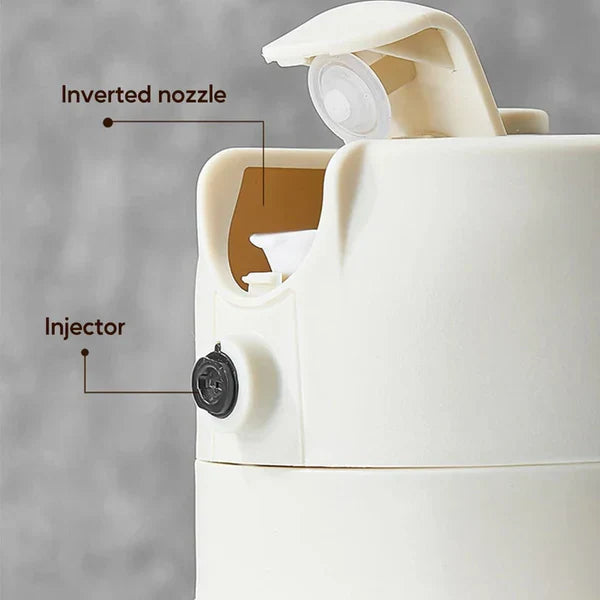 Glass Oil Bottle & Dispenser Jug Dual-purpose Oil Dispenser For Pouring And Spraying, High-pressure Sprayer For Even Oil Distribution 450ml (random Color)